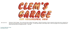 Desktop Screenshot of clems-garage.com